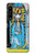 S2837 The High Priestess Vintage Tarot Card Hülle Schutzhülle Taschen für Sony Xperia 1 IV