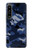 S2959 Navy Blue Camo Camouflage Hülle Schutzhülle Taschen für Sony Xperia 1 IV