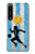 S2977 Argentina Football Soccer Hülle Schutzhülle Taschen für Sony Xperia 1 IV
