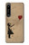 S3170 Girl Heart Out of Reach Hülle Schutzhülle Taschen für Sony Xperia 1 IV