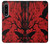 S3325 Crow Black Blood Tree Hülle Schutzhülle Taschen für Sony Xperia 1 IV