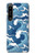 S3751 Wave Pattern Hülle Schutzhülle Taschen für Sony Xperia 1 IV