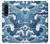 S3751 Wave Pattern Hülle Schutzhülle Taschen für Sony Xperia 1 IV
