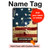 S2349 Old American Flag Hülle Schutzhülle Taschen für iPad Air (2020, 2022), Air 11 (2024,2025,2026), Pro 11 (2022)