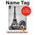 S2350 Old Paris Eiffel Tower Hülle Schutzhülle Taschen für iPad Air (2020, 2022), Air 11 (2024,2025,2026), Pro 11 (2022)