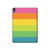 S2363 Rainbow Pattern Hülle Schutzhülle Taschen für iPad Air (2020, 2022), Air 11 (2024,2025,2026), Pro 11 (2022)