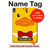 S2760 Yellow Duck Tuxedo Cartoon Hülle Schutzhülle Taschen für iPad Air (2022, 2020), Air 11 (2024,2025), Pro 11 (2022)