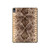 S2875 Rattle Snake Skin Graphic Printed Hülle Schutzhülle Taschen für iPad Air (2022, 2020), Air 11 (2024), Pro 11 (2022)