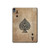 S2928 Vintage Spades Ace Card Hülle Schutzhülle Taschen für iPad Air (2022, 2020), Air 11 (2024,2025), Pro 11 (2022)
