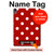 S2951 Red Polka Dots Hülle Schutzhülle Taschen für iPad Air (2020, 2022), Air 11 (2024,2025,2026), Pro 11 (2022)