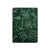 S3211 Science Green Board Hülle Schutzhülle Taschen für iPad Air (2020, 2022), Air 11 (2024,2025,2026), Pro 11 (2022)
