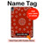 S3355 Bandana Red Pattern Hülle Schutzhülle Taschen für iPad Air (2022, 2020), Air 11 (2024,2025), Pro 11 (2022)