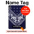 S3357 Navy Blue Bandana Pattern Hülle Schutzhülle Taschen für iPad Air (2022, 2020), Air 11 (2024,2025), Pro 11 (2022)