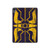 S3546 Roman Shield Blue Hülle Schutzhülle Taschen für iPad Air (2020, 2022), Air 11 (2024,2025,2026), Pro 11 (2022)