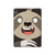 S3855 Sloth Face Cartoon Hülle Schutzhülle Taschen für iPad Air (2020, 2022), Air 11 (2024,2025,2026), Pro 11 (2022)