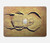 S2401 Egyptian Scarab Beetle Graphic Printed Hülle Schutzhülle Taschen für MacBook Air 13″ (2022,2025) - A2681, A3113, A3240