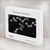 S2544 Japanese Kimono Style Black Flower Pattern Hülle Schutzhülle Taschen für MacBook Air 13″ (2022,2025) - A2681, A3113, A3240