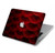 S2879 Red Arowana Fish Scale Hülle Schutzhülle Taschen für MacBook Air 13″ (2022,2025) - A2681, A3113, A3240