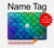 S2930 Mermaid Fish Scale Hülle Schutzhülle Taschen für MacBook Air 13″ (2022,2025) - A2681, A3113, A3240