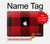 S2931 Red Buffalo Check Pattern Hülle Schutzhülle Taschen für MacBook Air 13″ (2022,2025) - A2681, A3113, A3240