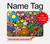 S3281 Colorful Hippie Flowers Pattern Hülle Schutzhülle Taschen für MacBook Air 13″ (2022,2025) - A2681, A3113, A3240