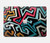 S3712 Pop Art Pattern Hülle Schutzhülle Taschen für MacBook Air 13″ (2022,2025) - A2681, A3113, A3240