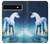 S1130 Unicorn Horse Hülle Schutzhülle Taschen für Google Pixel 6a