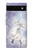 S1134 White Horse Unicorn Hülle Schutzhülle Taschen für Google Pixel 6a
