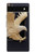 S1383 Paper Sculpture Eagle Hülle Schutzhülle Taschen für Google Pixel 6a