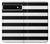 S1596 Black and White Striped Hülle Schutzhülle Taschen für Google Pixel 6a