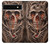 S1675 Skull Blood Tattoo Hülle Schutzhülle Taschen für Google Pixel 6a