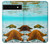 S1679 Starfish Sea Beach Hülle Schutzhülle Taschen für Google Pixel 6a