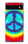 S1870 Tie Dye Peace Hülle Schutzhülle Taschen für Google Pixel 6a