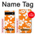 S2245 Hawaiian Hibiscus Orange Pattern Hülle Schutzhülle Taschen für Google Pixel 6a