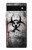 S2440 Biohazards Biological Hazard Hülle Schutzhülle Taschen für Google Pixel 6a