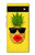 S2443 Funny Pineapple Sunglasses Kiss Hülle Schutzhülle Taschen für Google Pixel 6a