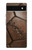 S2661 Leather Soccer Football Graphic Hülle Schutzhülle Taschen für Google Pixel 6a