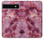 S3052 Pink Marble Graphic Printed Hülle Schutzhülle Taschen für Google Pixel 6a