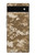 S3294 Army Desert Tan Coyote Camo Camouflage Hülle Schutzhülle Taschen für Google Pixel 6a