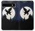 S3323 Flying Elephant Full Moon Night Hülle Schutzhülle Taschen für Google Pixel 6a