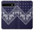 S3357 Navy Blue Bandana Pattern Hülle Schutzhülle Taschen für Google Pixel 6a