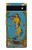 S3746 Tarot Card The World Hülle Schutzhülle Taschen für Google Pixel 6a