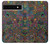 S3815 Psychedelic Art Hülle Schutzhülle Taschen für Google Pixel 6a