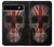 S3848 United Kingdom Flag Skull Hülle Schutzhülle Taschen für Google Pixel 6a