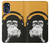 S2324 Funny Monkey with Headphone Pop Music Hülle Schutzhülle Taschen für Motorola Moto G (2022)