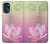 S3511 Lotus flower Buddhism Hülle Schutzhülle Taschen für Motorola Moto G (2022)