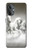 S0933 White Horses Hülle Schutzhülle Taschen für OnePlus Nord N20 5G