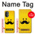 S1145 Yellow Mustache Sun Hülle Schutzhülle Taschen für OnePlus Nord N20 5G