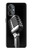S1672 Retro Microphone Jazz Music Hülle Schutzhülle Taschen für OnePlus Nord N20 5G