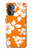 S2245 Hawaiian Hibiscus Orange Pattern Hülle Schutzhülle Taschen für OnePlus Nord N20 5G